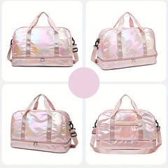 Women's Dry/Wet Separation Sports Bag Large Capacity Yoga Bag