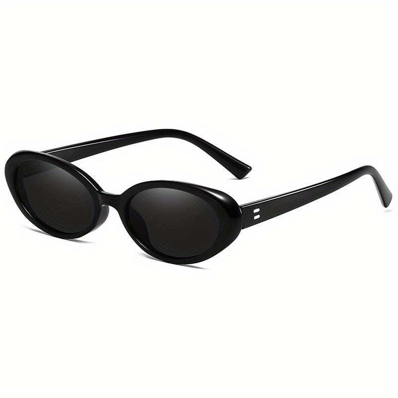 Oval Cat Eye Sunglasses Retro Jelly UV400 Sun Shades