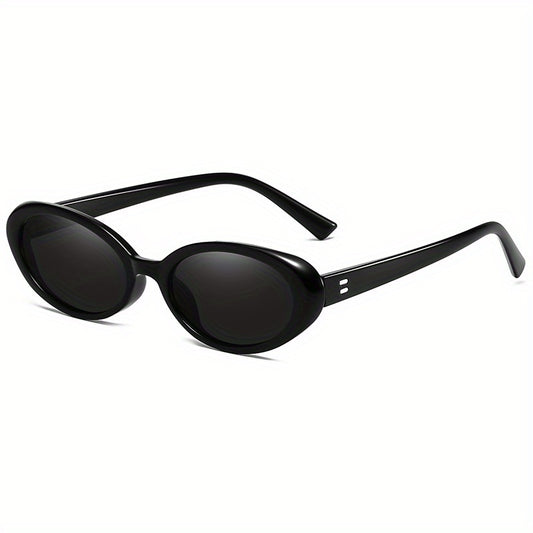 Oval Cat Eye Sunglasses Retro Jelly UV400 Sun Shades