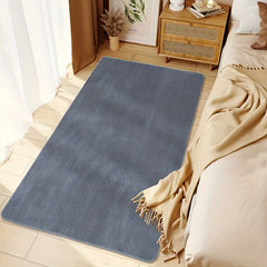 Dark Grey Carpet Living Room End Table Long Haired Sofa Bedroom