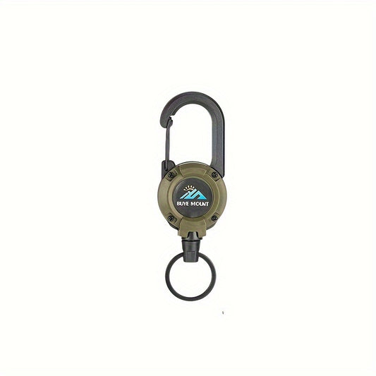 Outdoor Camping Keychain Retractable Anti-lost Buckle