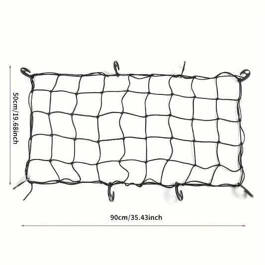 Multifunctional Elastic Cargo Luggage Net for Outdoor Wagon