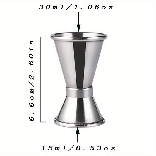Stainless Steel Double Jigger for Summer Cocktails