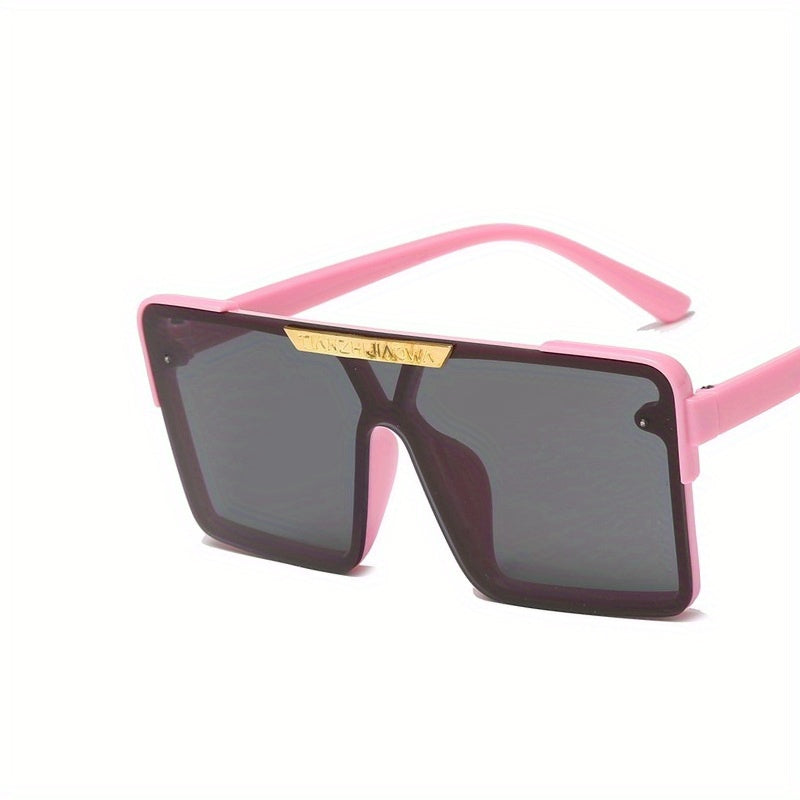 Y2K Vintage Square Sunglasses Sun Protection