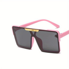 Y2K Vintage Square Sunglasses Sun Protection