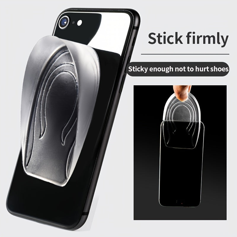 Silicone Gel Height Increase Insoles Heel Lifting Foot Care Protector Inserts