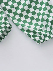 Boys Checkerboard Pants for Spring Summer