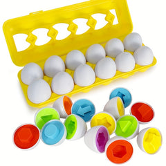 Educational Easter Egg Sorting Puzzle for Kids