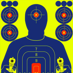 10pcs 30-48x45-72cm Airsoft Toy Shooting Targets Visible for Practice
