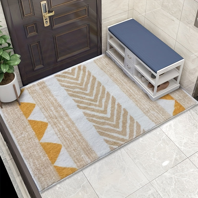Cashmere TPR Foldable Area Rug for Living Room Bedroom Balcony