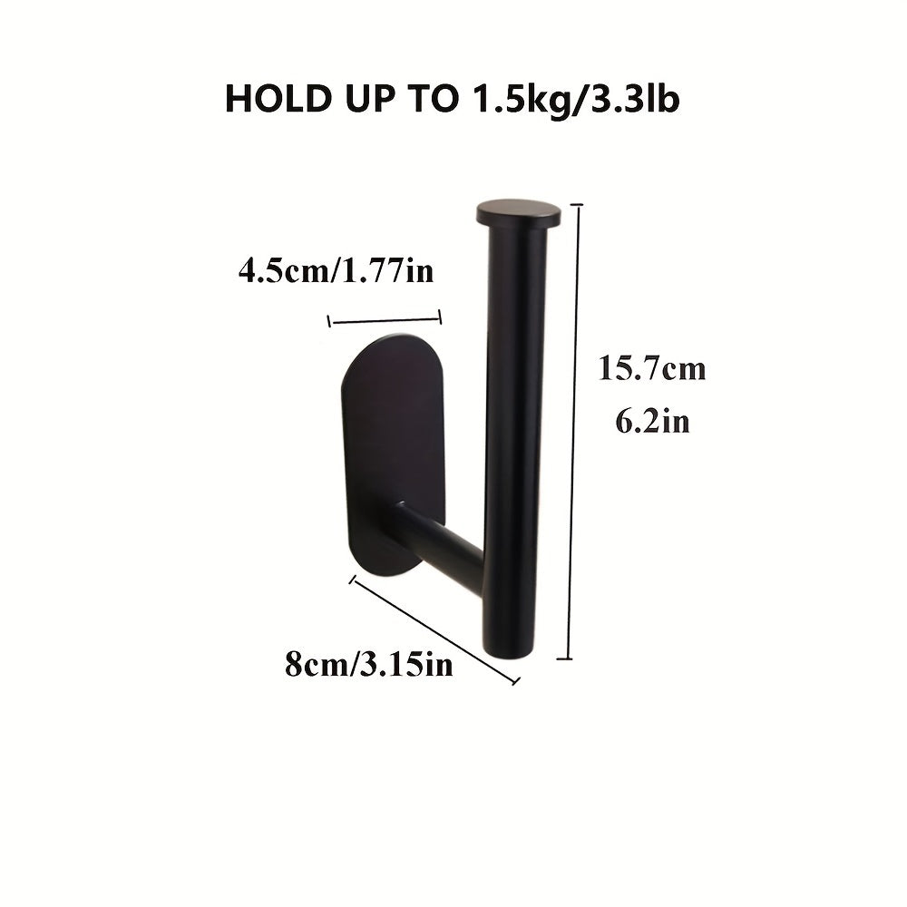 Wall Mounted Paper Towel Holder Dispenser Iron Storage Rack