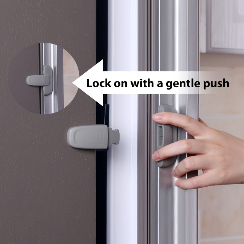 Refrigerator Lock Child Safety Baby Infant Anti Clamp Door Lock