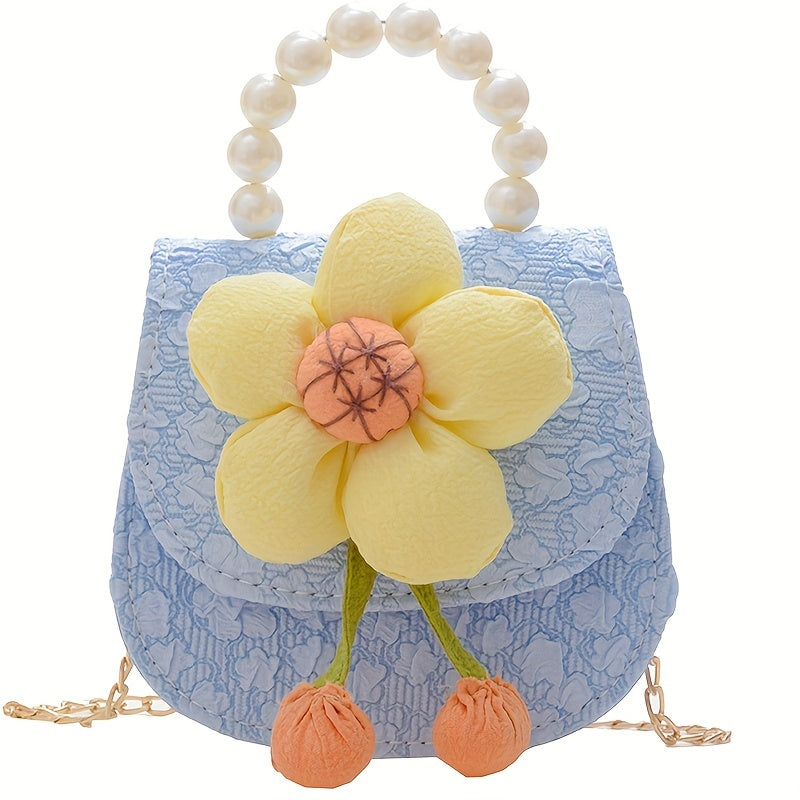 Faux Pearl Handbag Crossbody Bag Shoulder Bag Decorative Accessories