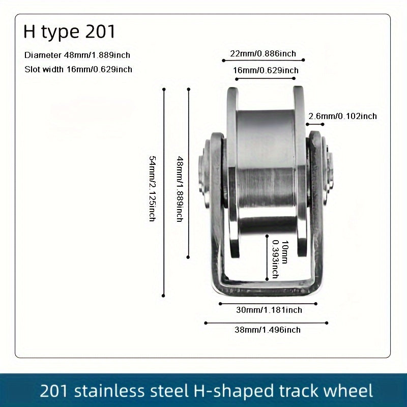 Stainless Steel Bearing Pulley Wire Rope Lifting Pulley Ring U V H Type