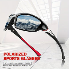 Men's Sports Polarized Sunglasses Sunscreen Anti glare Riding Driving Sunglasses