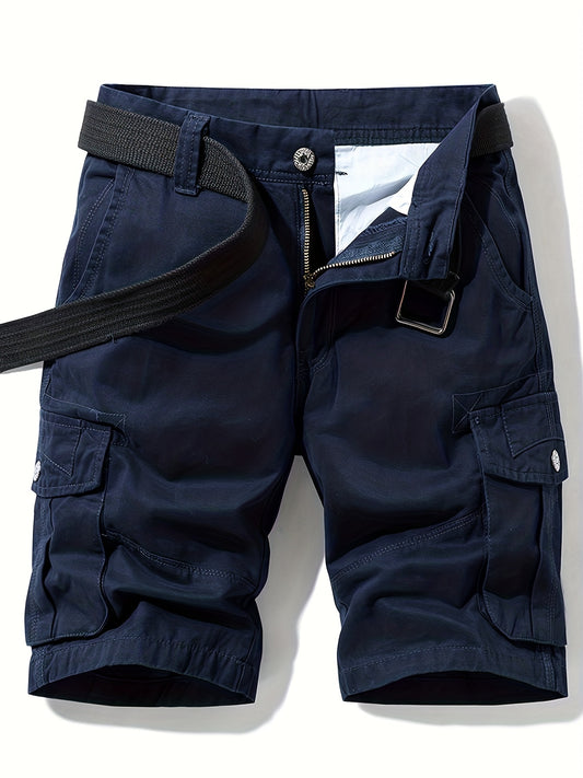 Classic Cargo Cotton Shorts Men's Casual Pocket Shorts For Summer