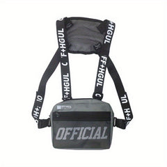 Men's Hip Hop Chest Bag Tactical Chest Rig Vest Bags