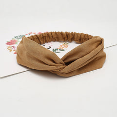 Boho Twist Knotted Headband for Women