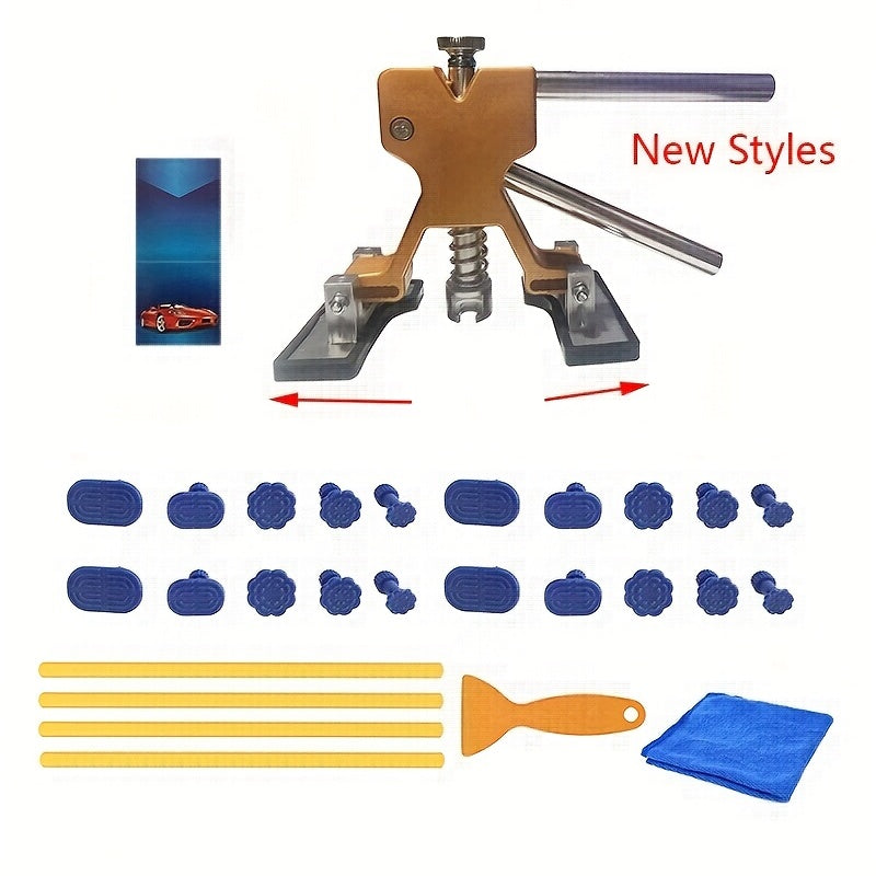Car Dent Repair Tool Dent Puller Car Paintless Repair Kit
