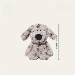 Plush Dog Toy Brown & Spotted Fun Stuffed Animal