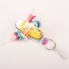 Parrot Sneakers Colorful Cotton Shredder Hanging Cage Bite Toy