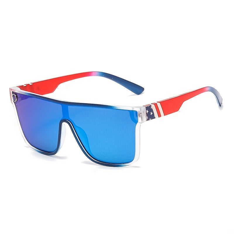 Pxwodoft Men's Cycling and Sports Sunglasses UV Resistant Dazzling Sunglasses