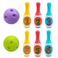 Mini Bowling Toy Interactive Leisure Indoor And Outdoor Sports Games