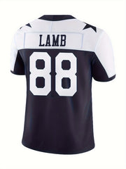 Youth American Football Jersey Breathable Embroidery Top
