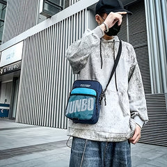 Men's Diagonal Shoulder Bag Classic Student Single Shoulder Bag