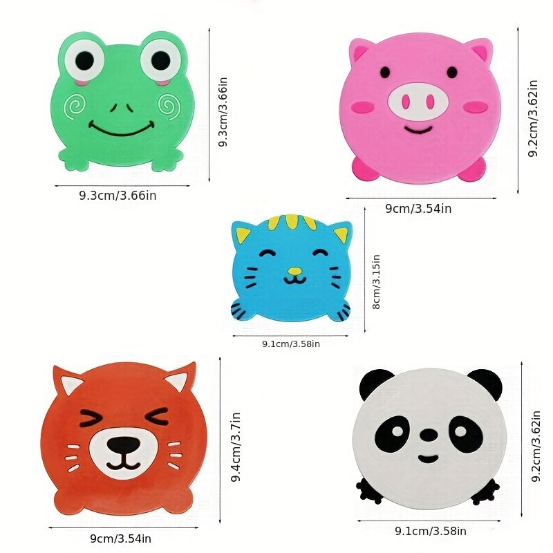 Animal Shaped Silicone Coaster Heat Insulation Pad for Cup Plate Bowl