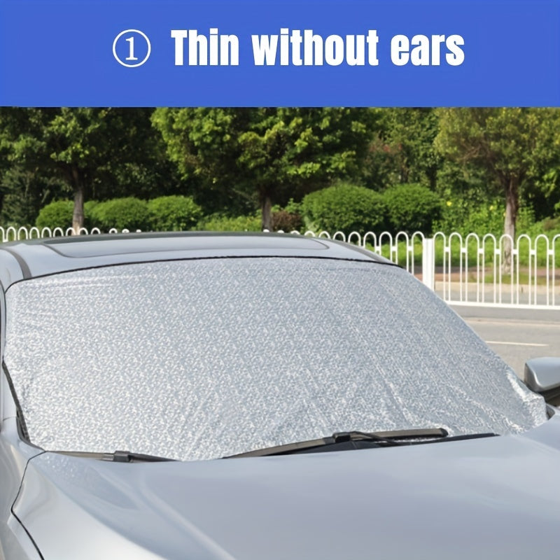 Car Heavy Duty Windscreen Cover Snow Ice Frost Sun UV Resistent