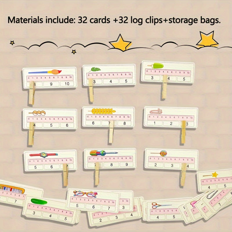 Measurement Toy Set for Preschool & Kindergarten