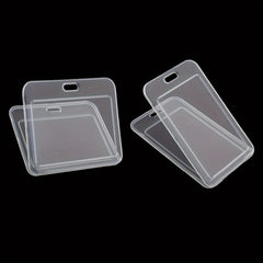10pcs Transparent Card Covers for Students' Cards