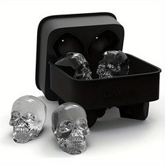 Skull Ice Ball Mold Silicone Flexible Ice Cube Trays