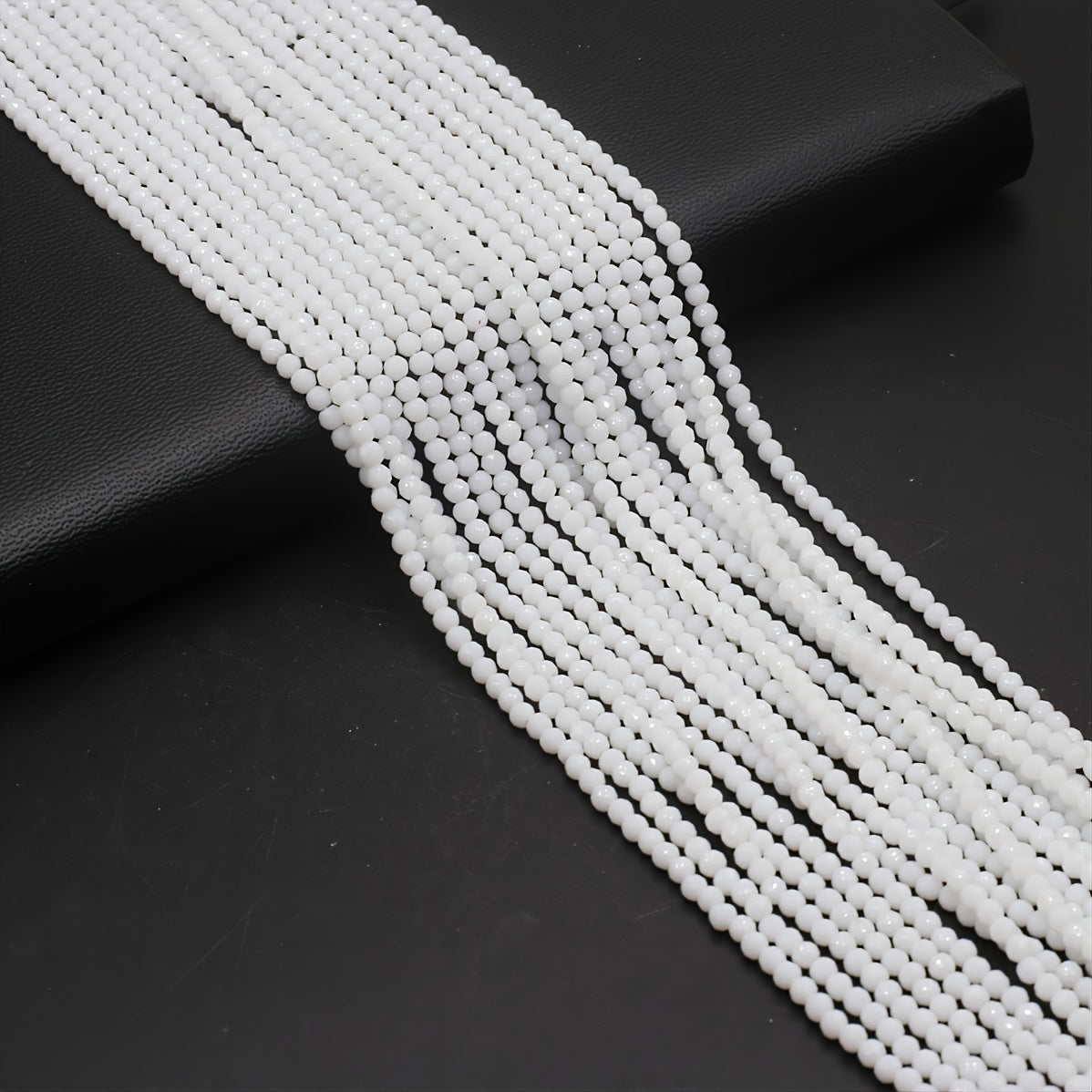 Natural Stone Crystal Faceted Small Beads Beaded 15' Accessories Kids