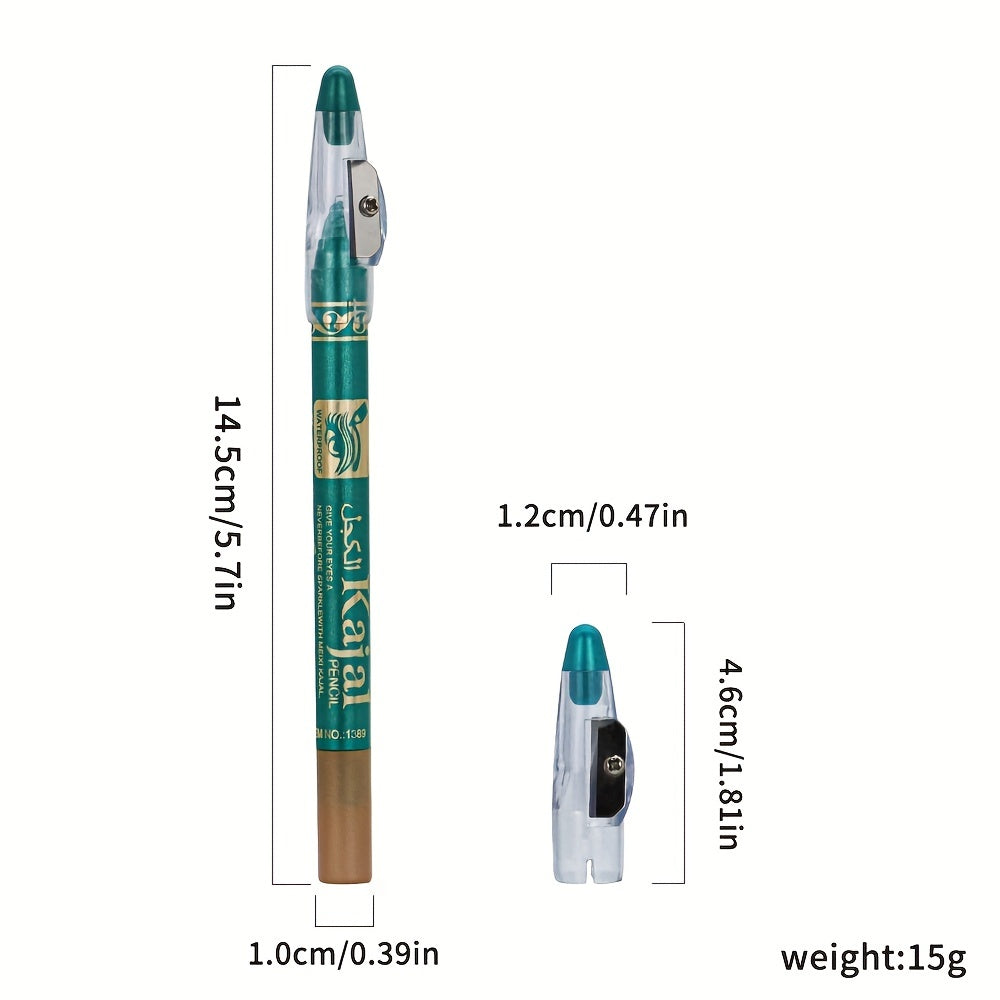 Pearly Eyeshadow Stick Waterproof Green 03