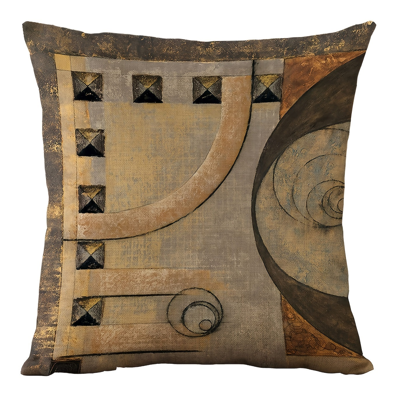 Retro Geometric Throw Pillowcases for Home Decor 44x98 cm