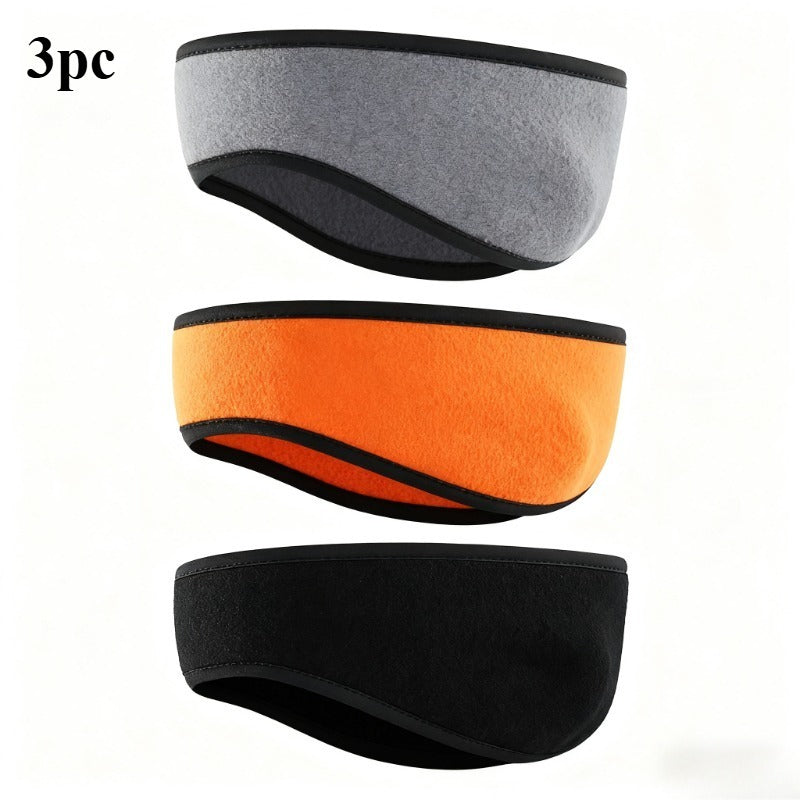 Winter Polarfleece Earmuff Unisex Headband Cozy Boho Style