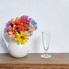 Miniature Glass Goblet for Diorama Accessory