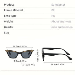 Y2K Owl Sunglasses Mod Gradient Anti Glare UV400