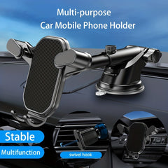 Phone Holder: Gravity Sensing for Car, Air Outlet & Desktop