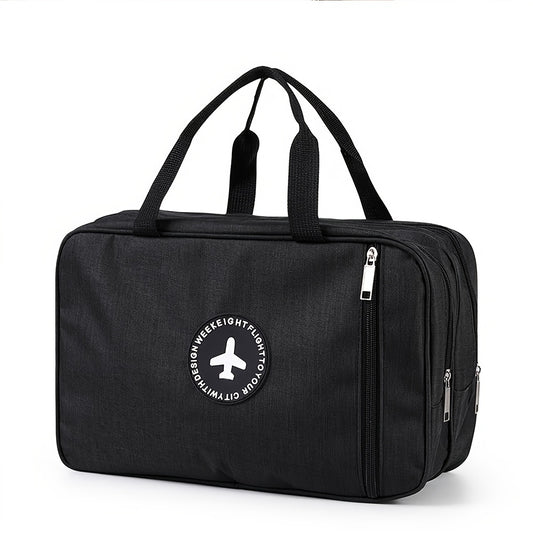 Double Layer Toiletry Bag for Men Women