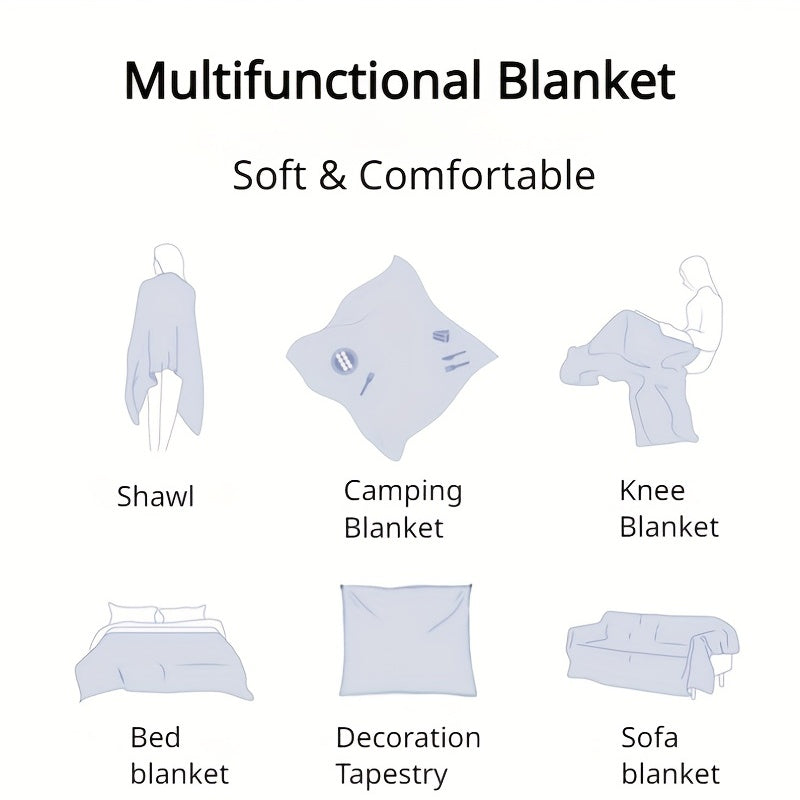 Portable Camping Mat Moisture Proof Sofa Blanket Picnic Mat