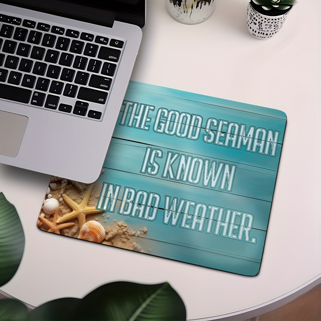 Inspirational Quotes Small Desktop Mouse Pad Office Home Computer Accessories