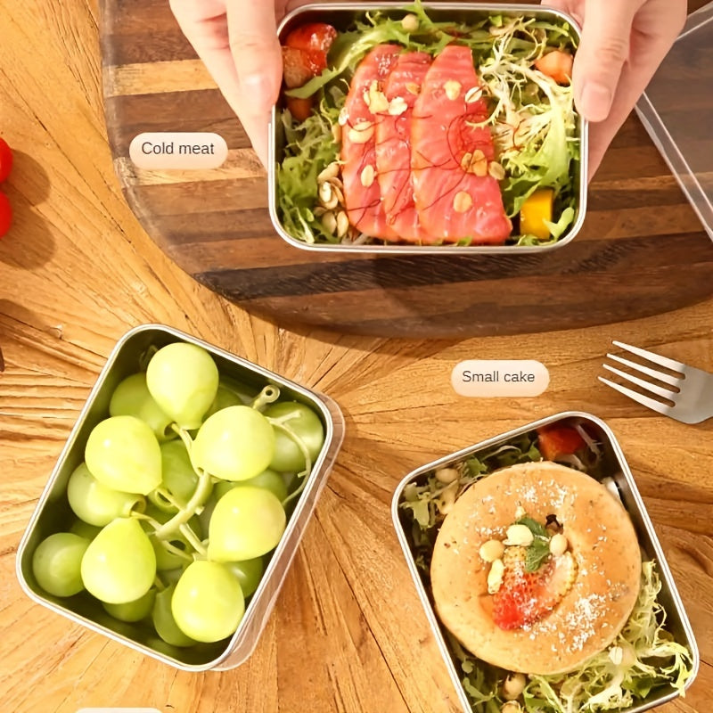 Stainless Steel Fresh Keeping Box for School, Home, Picnic