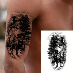 Animal Pattern Temporary Tattoo Sticker Waterproof 2-5 Days Party Tattoo Sticker