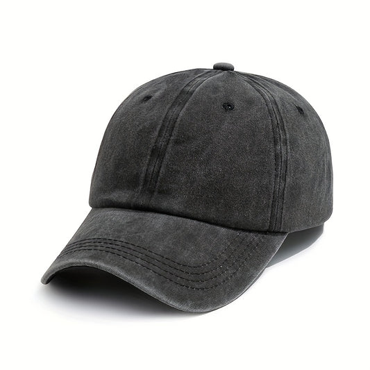 Unisex Vintage Baseball Caps Adjustable Sunscreen Hats for Outdoor Activities