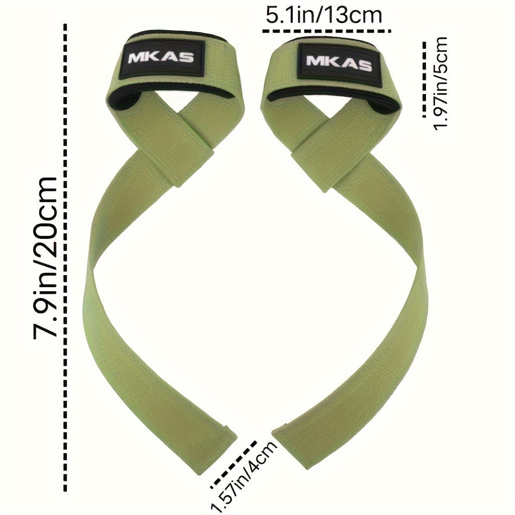 Non-slip Grip Bands for Strength Training and Weightlifting
