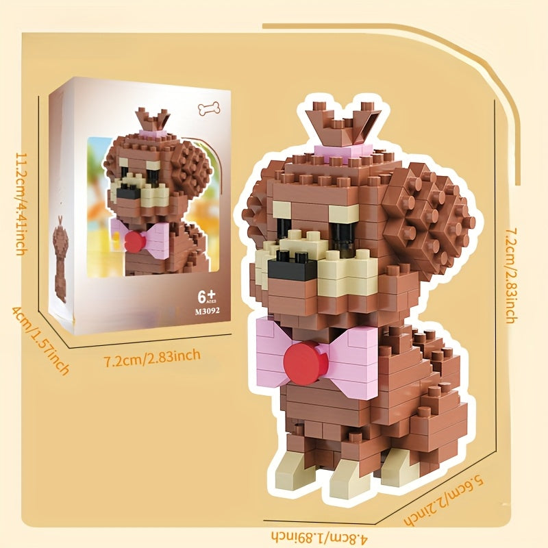 Micro Particle Building Block Sets Puppy Series Toy Ornaments