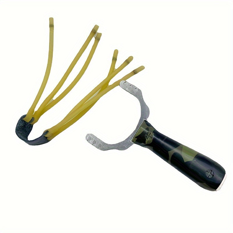 2pcs Camo Handle Slingshot Outdoor Practice Fun Play